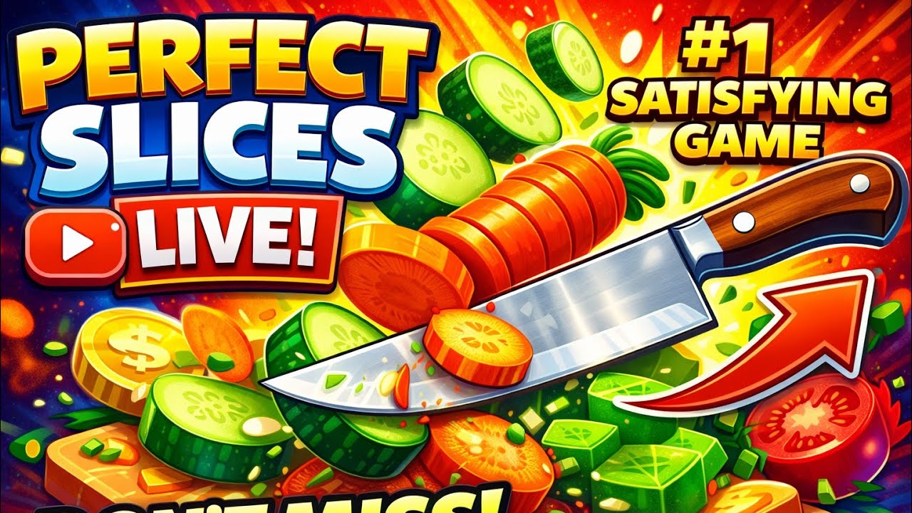 🔴Live Perfect Slices Gameplay🔥