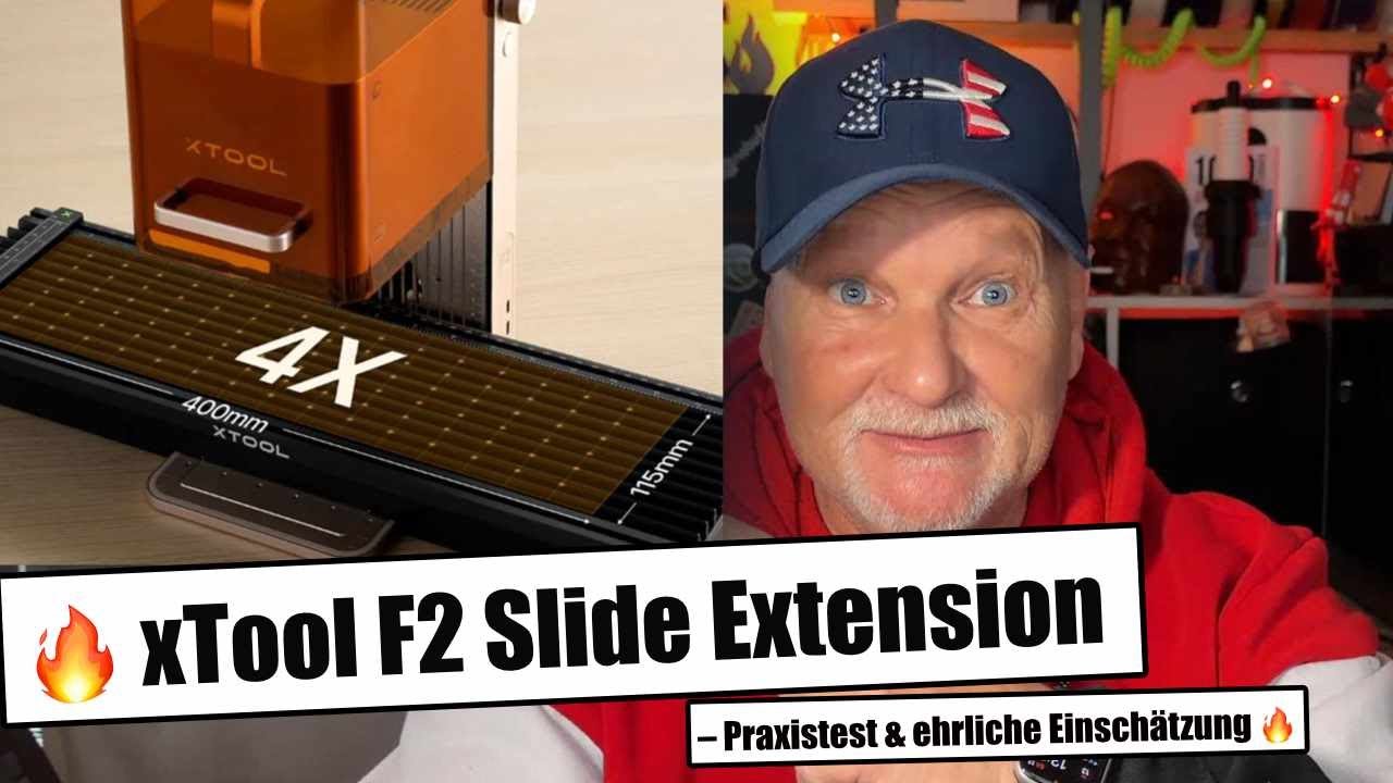 xTool F2 Slide Extension – Lohnt sich das wirklich?