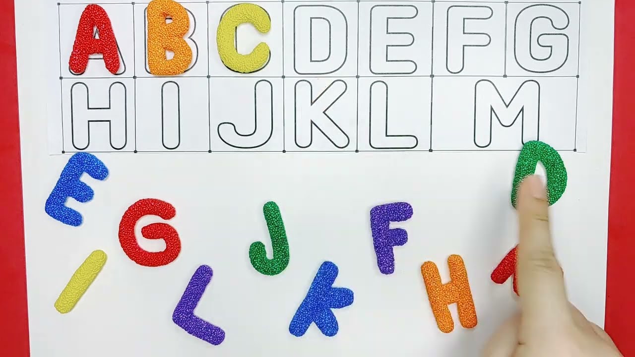Alphabet Song | Alphabet 대문자를 순서대로 찾아 보아요.