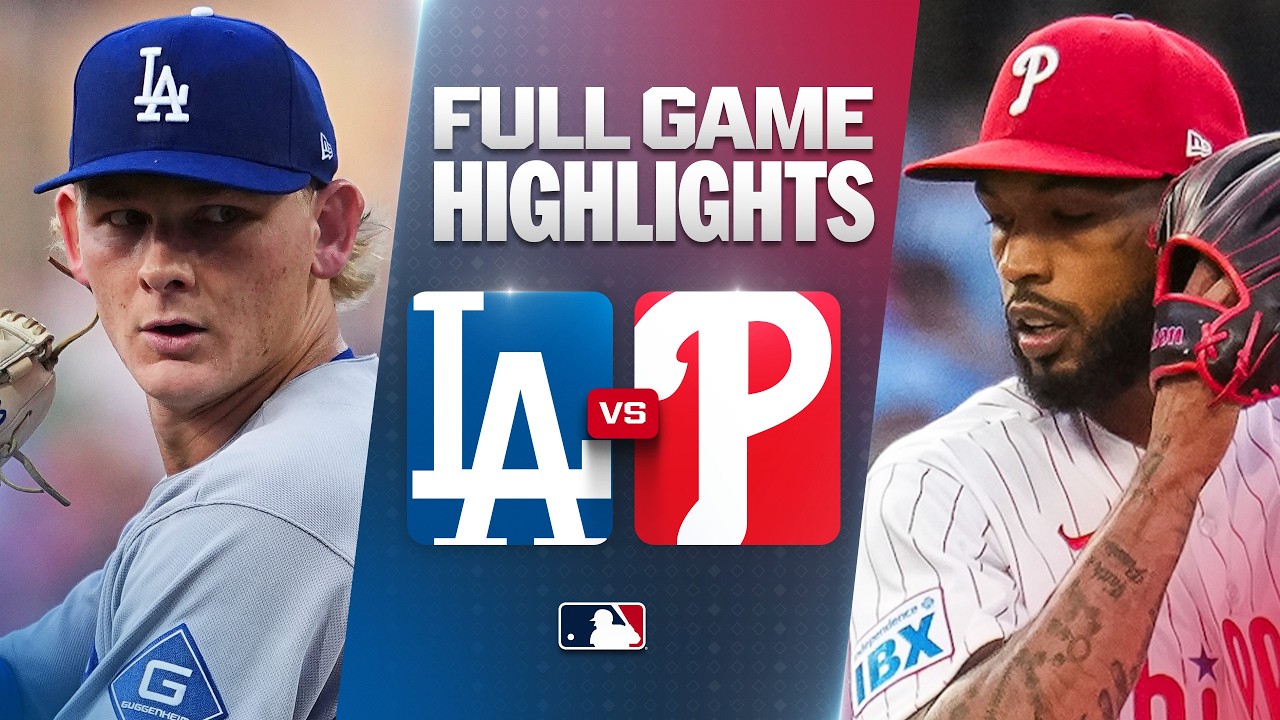 DODGERS vs. PHILLIES: Official Full Game Highlights (July 20) | 2026 MLB Season