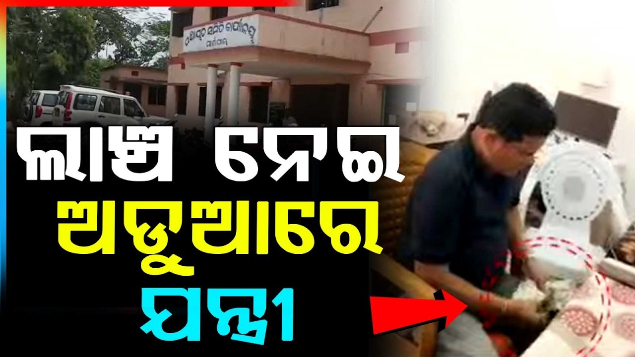 ଲାଞ୍ଚ ନେଇ ଅଡୁଆରେ ଯନ୍ତ୍ରୀ | Caught Misusing Government PC Publicly | Argus News