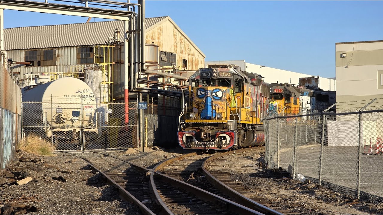 [HD] Industrial Switching in Vernon - BNSF, LAJ and Union Pacific Action!