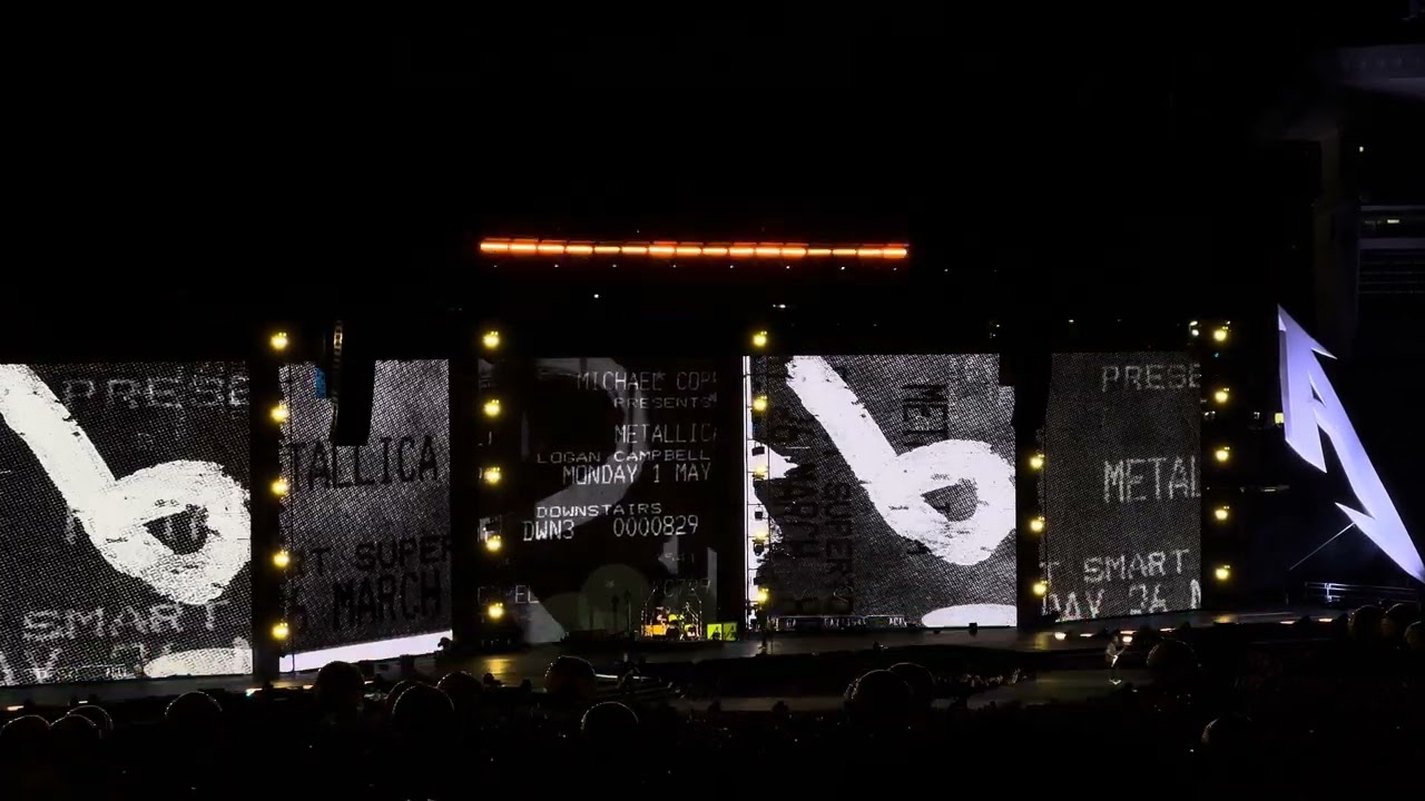Metallica- Seek & Destroy Live in Auckland 2025