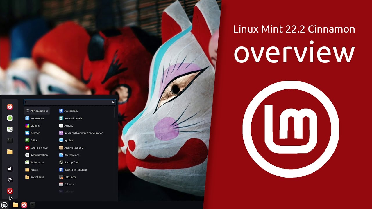 Linux Mint 22.2 &ldquo;Zara&rdquo; Cinnamon overview | Sleek, modern, innovative.