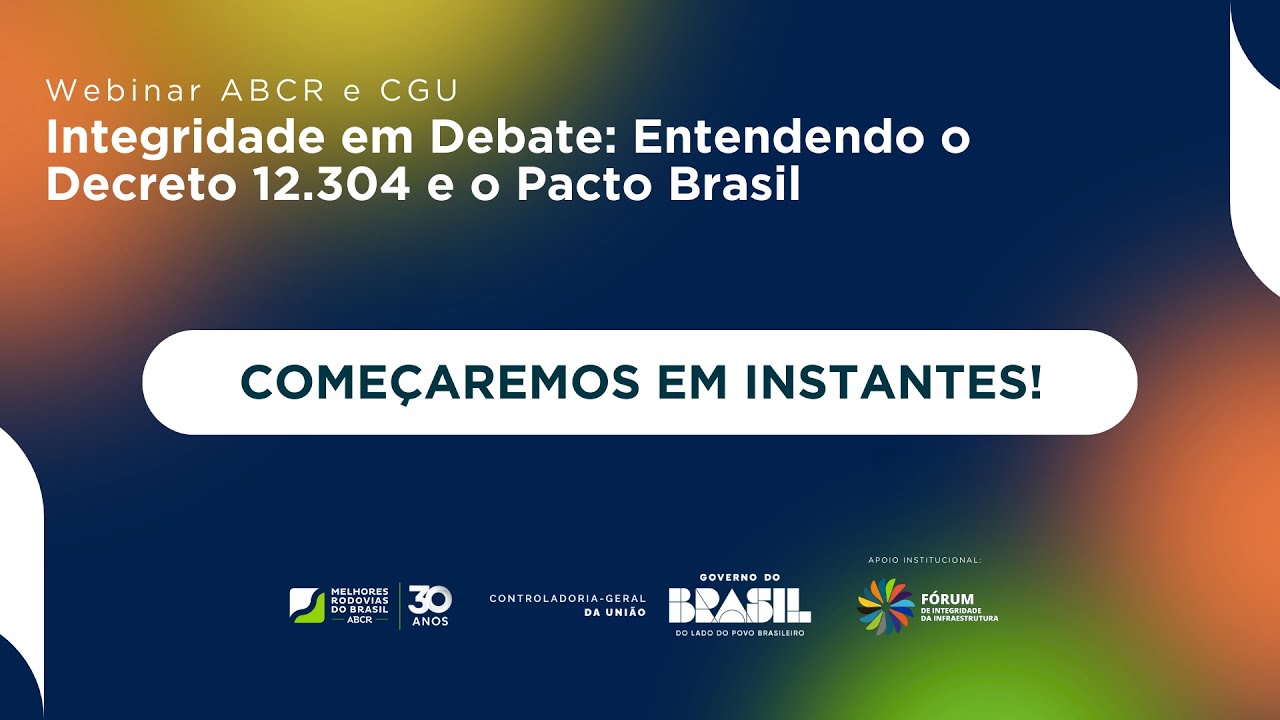 Webinar Integridade ABCR CGU