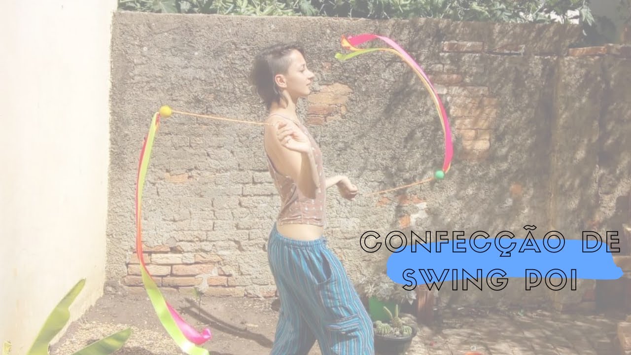 CONFECÇÃO DE SWING POI | #circo #ficaemcasasepuder