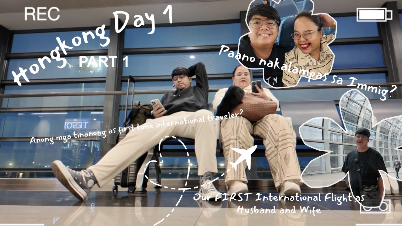 ✈️ Flying to Hong Kong! NAIA to HKIA Travel Vlog | First International Trip | Day 1 Part 1 🇵🇭➡️🇭🇰