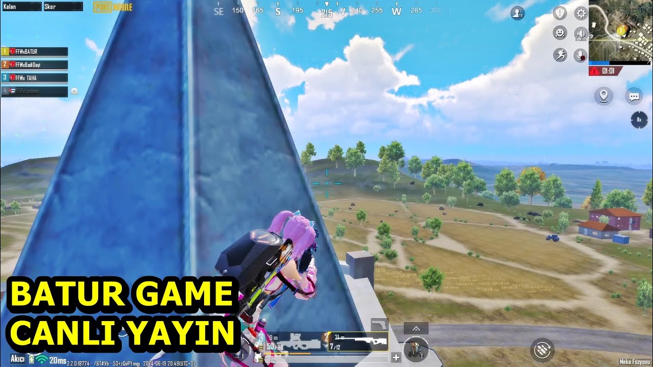 BATUR GAME CANLI YAYIN PORTEKİZLİLERİ ARIYORUZ  :D PUBG MOBİLE