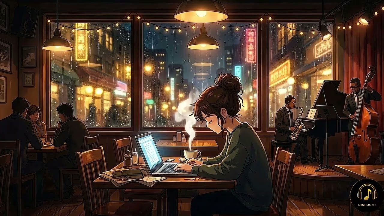Coffee Shop Jazz ☕ Relaxing Jazz Music for Work, Study & Focus (1 Hour)