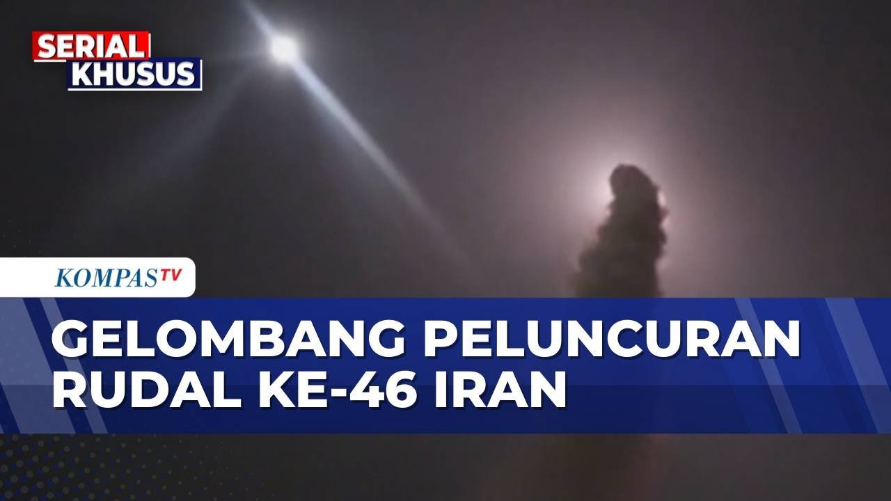 Gelombang Rudal Iran ke-46 Diluncurkan! Targetkan Fasilitas Militer AS Israel | SAPA MALAM