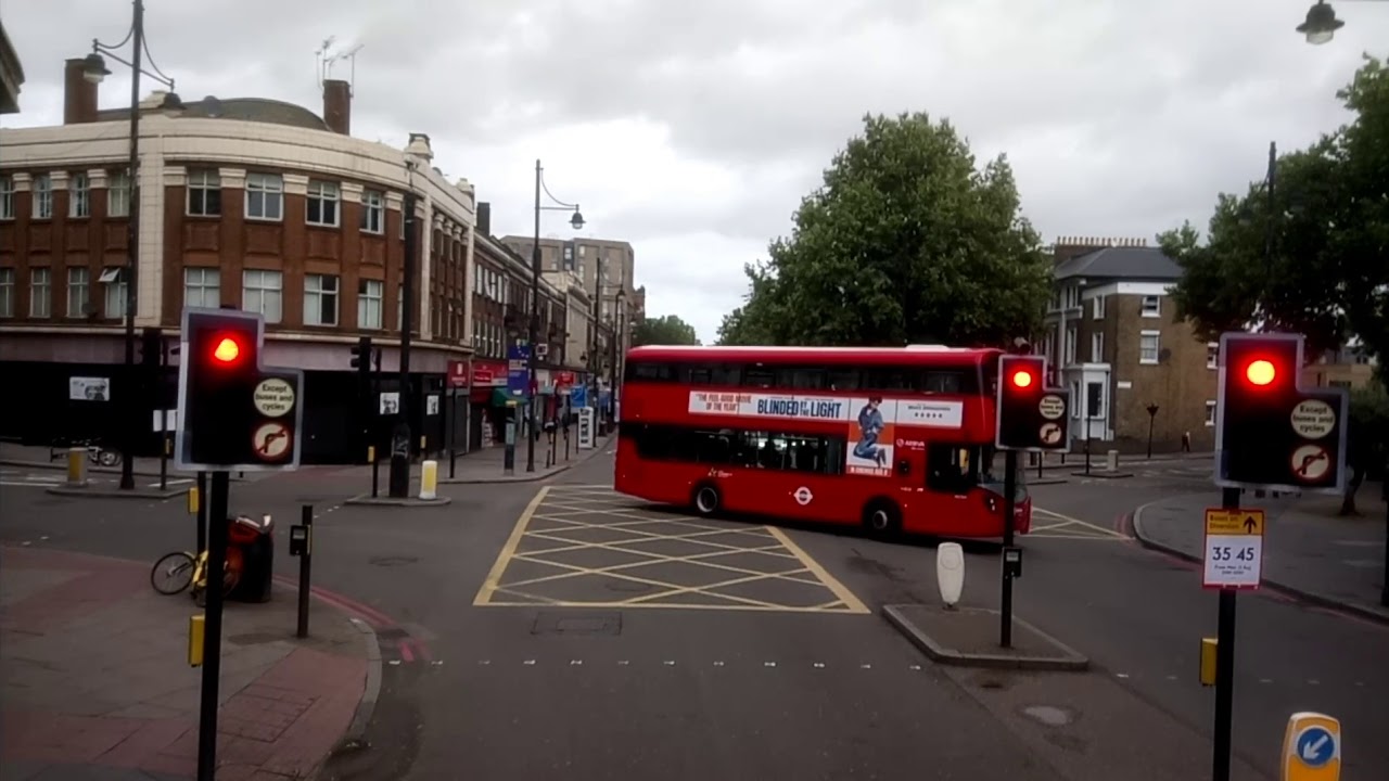 FULL ROUTE VISUAL | London Bus Route 159 - Streatham Station to Marble Arch | LT617 (LTZ1617)