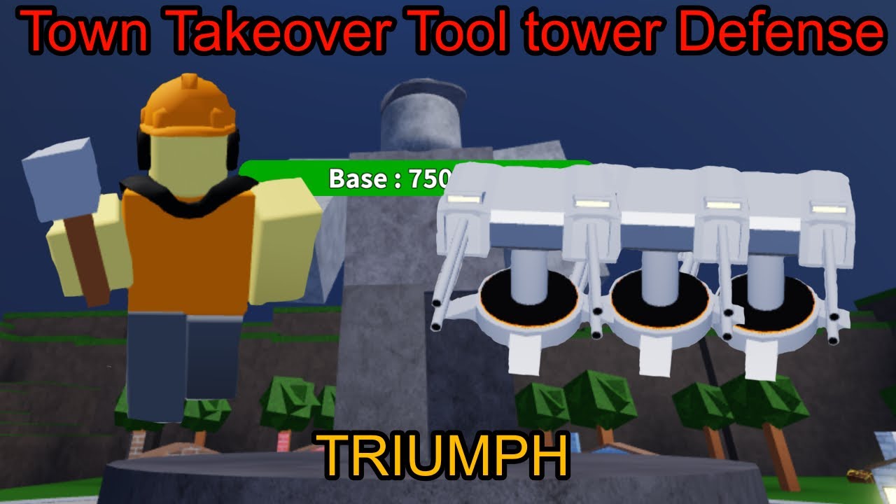 Town Takeover Triumph - Tool Tower Defense