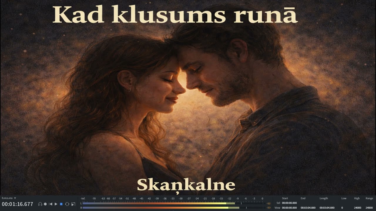 Kad klusums runā — maiga latviešu dziesma | Skaņkalne