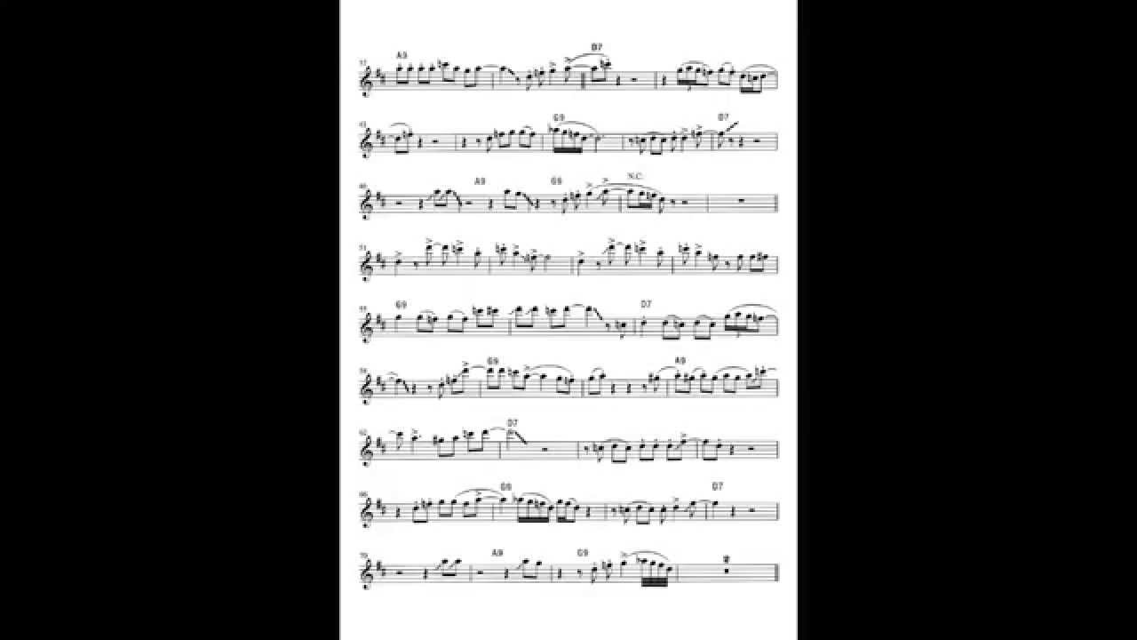 I Feel Good [TENOR SAX] [Play Along] JAMES BROWN