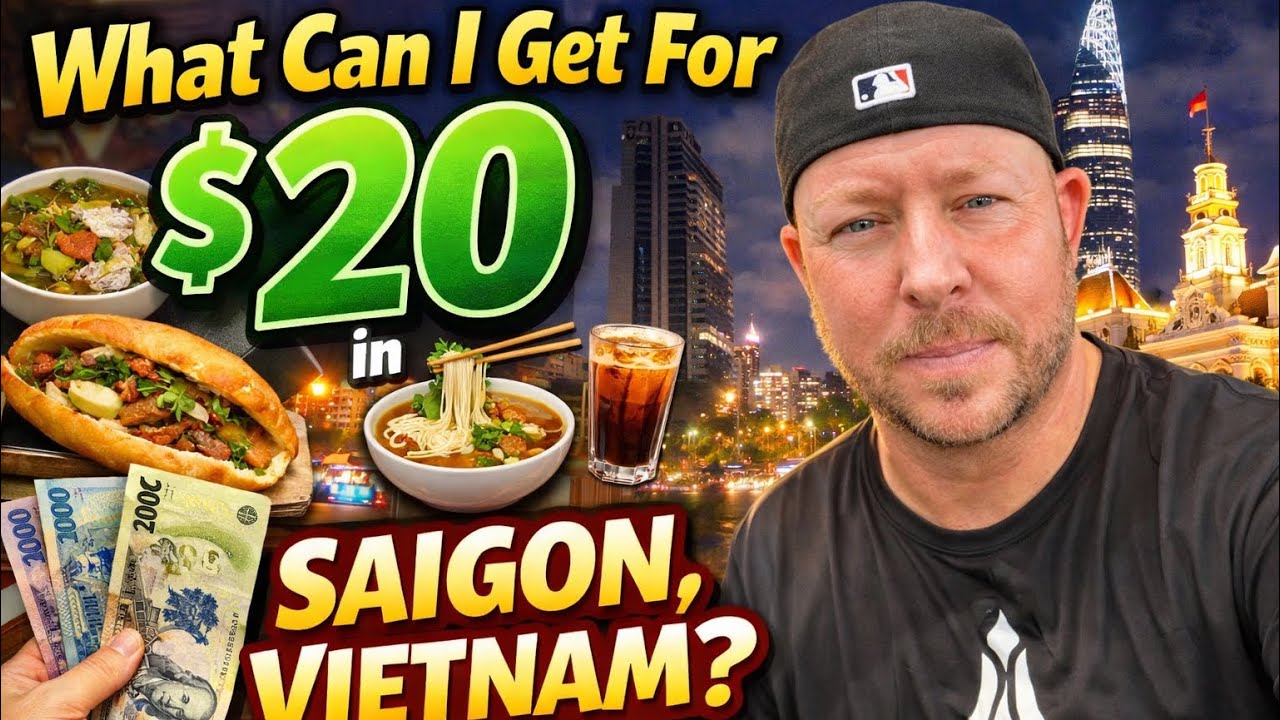 What Can $20 Get You in Ho Chi Minh City?! 🇻🇳