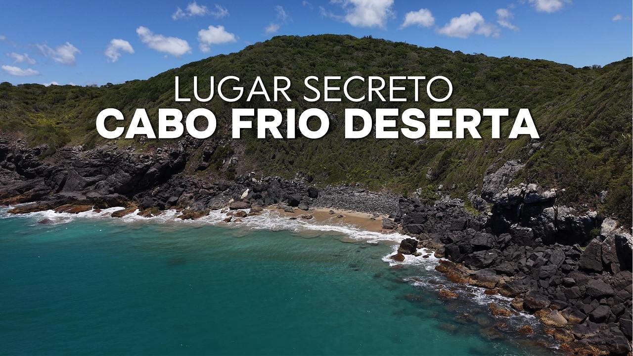 A PRAIA SEGRETA DE CABO FRIO QUE NINGUÉM CONHECE! 🤫