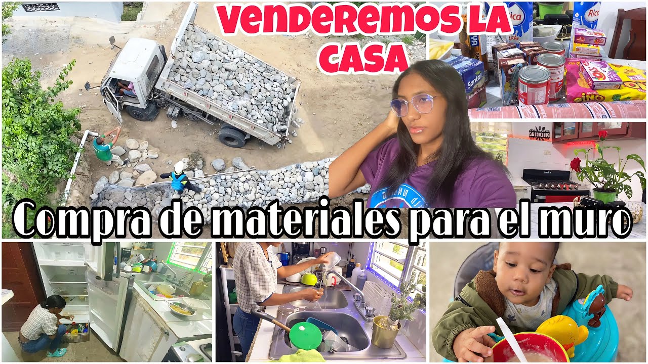 ¿ VENDEREMOS LA CASA 🏠? LIMPIEZA EXTREMA DE mi Nevera compra de despensa compra de materiales 🧱
