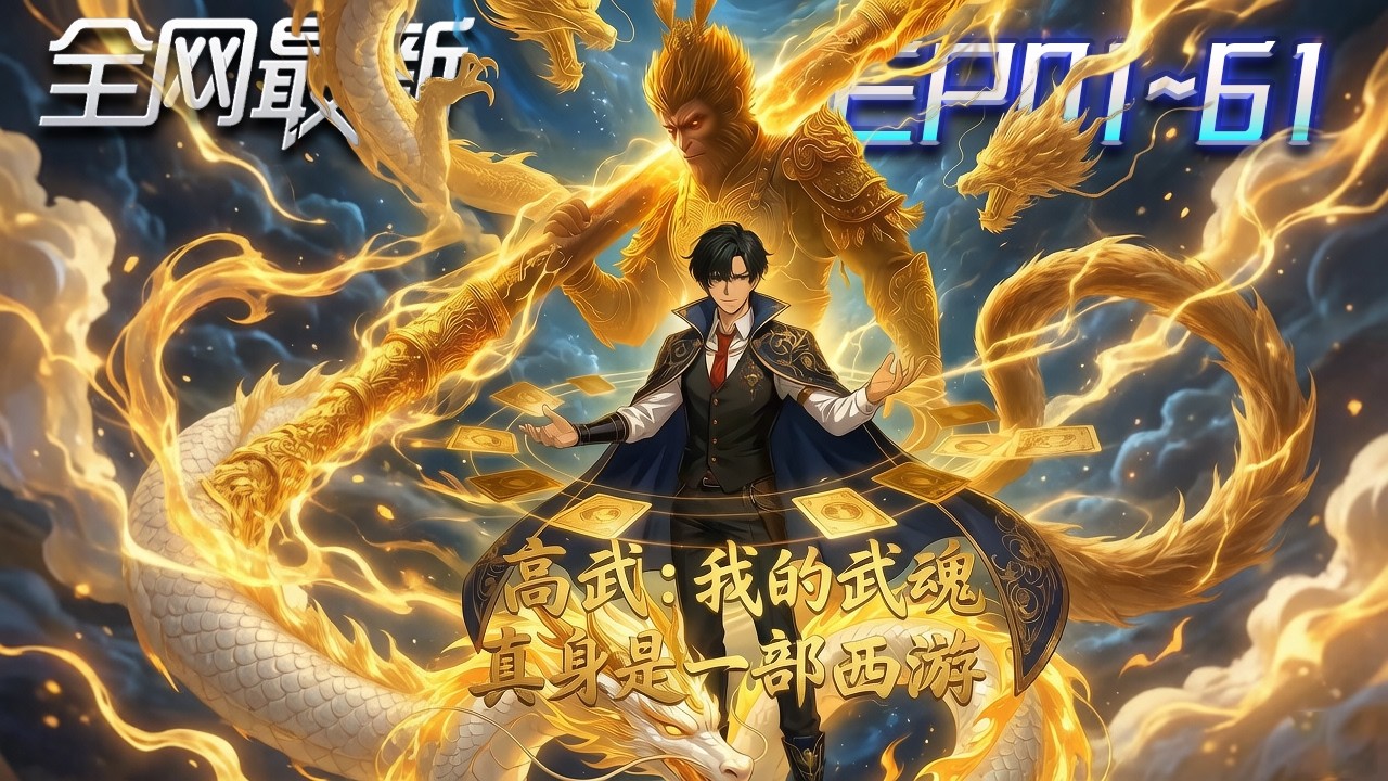 ⚡【首播漫剧】《高武我的武魂真身是一部西游》💥第1~61集：被當成廢武魂的我，召喚整個西游！一個白龍馬變天！ #修仙 #ai漫剧 #動畫 #繫統 #末世 #小欣说文