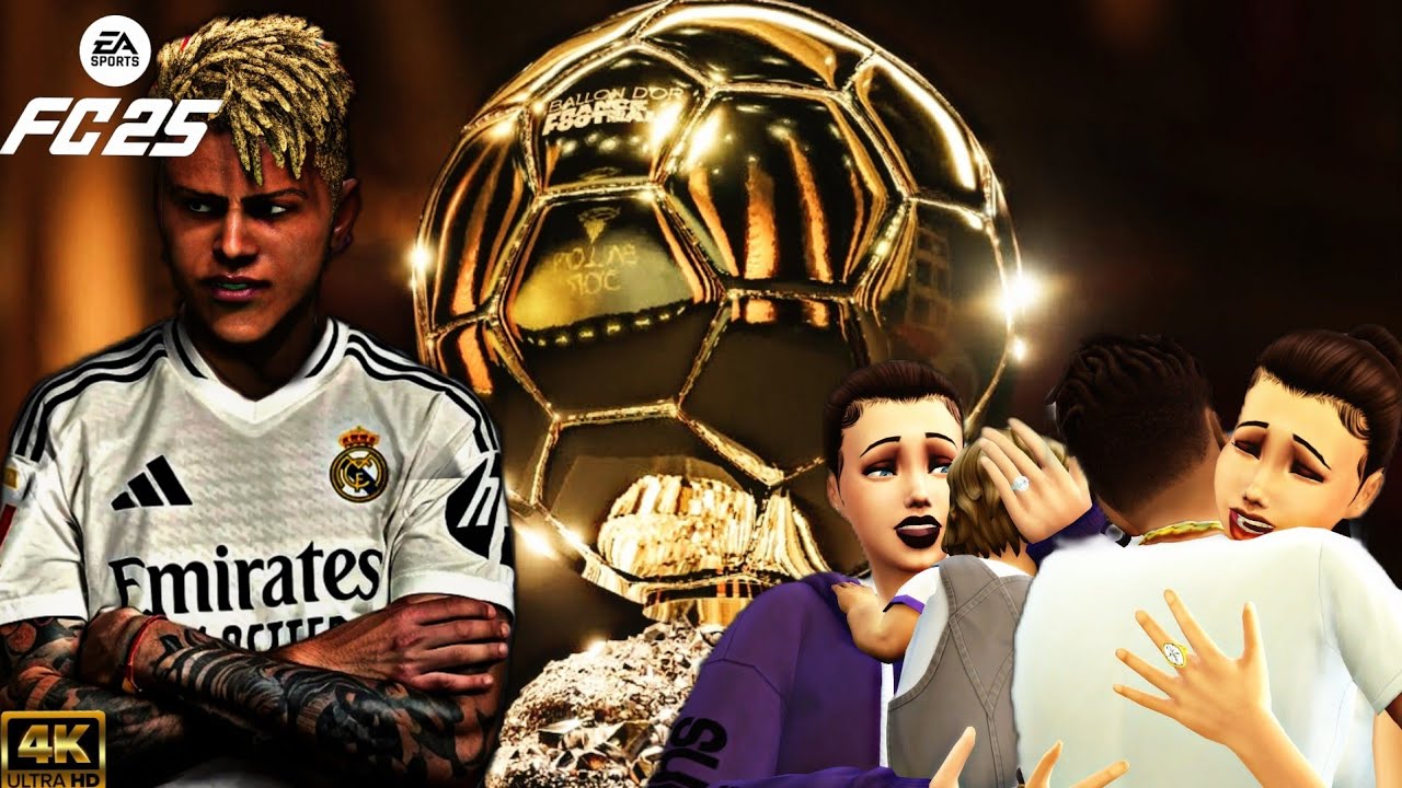 I Made A Realistic Player Career Mode With Storylines Using FC25 [4KHD]