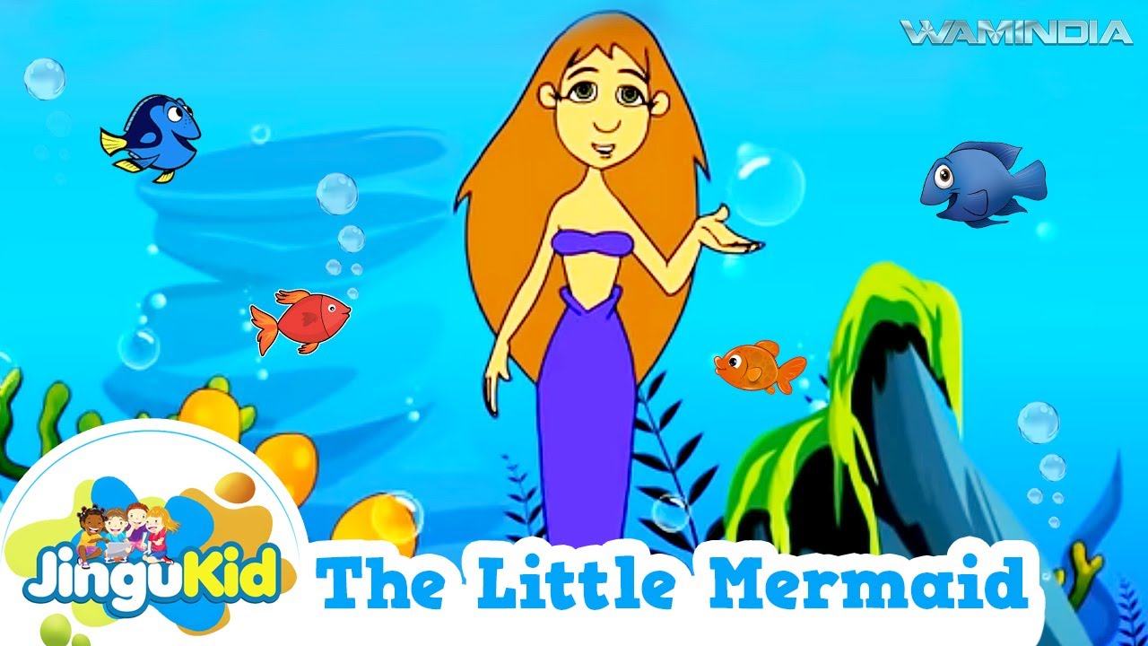 The Little Mermaid - Bed Time Story | Fairy Tales For Kids In English | Jingu Kids