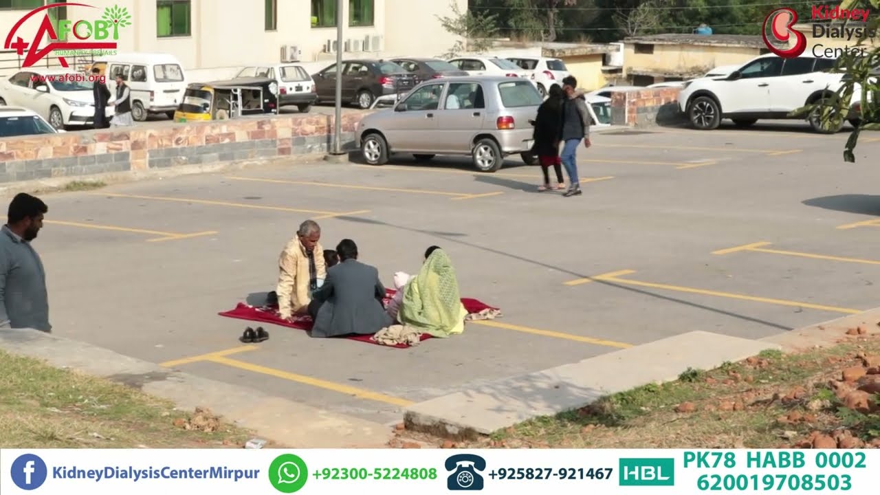 Shelter Shed Project for attendants in DHQ Hospital, Mirpur AJK|| Anjuman Falah-O-Behbood-E-Insaniat