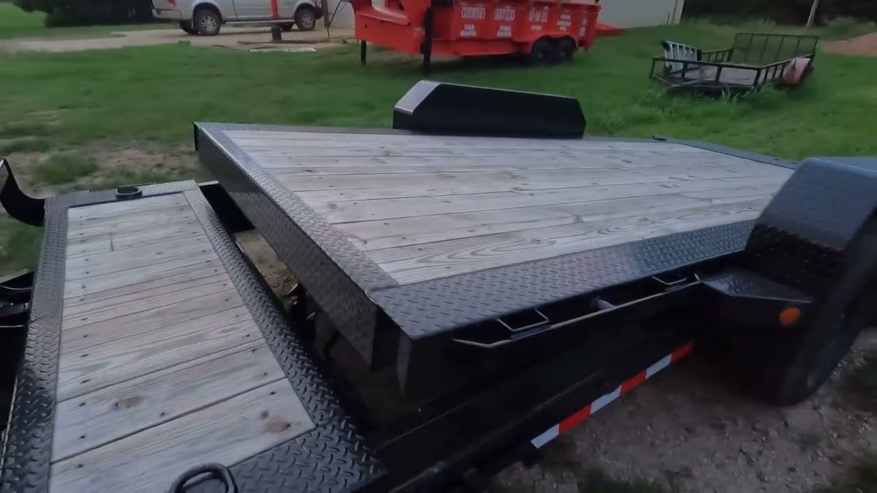 New tilt deck trailer 💪🏻