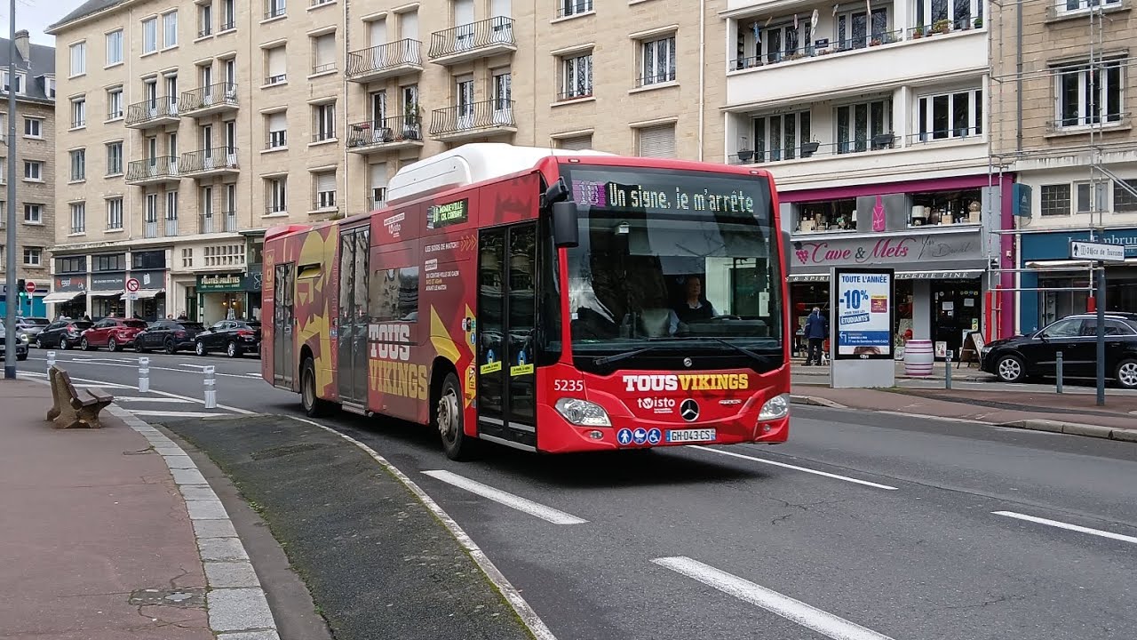 Bus et Tram Twisto à Caen le 8/02/26