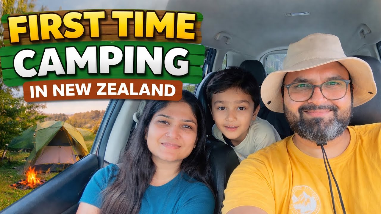 First time camping in New Zealand