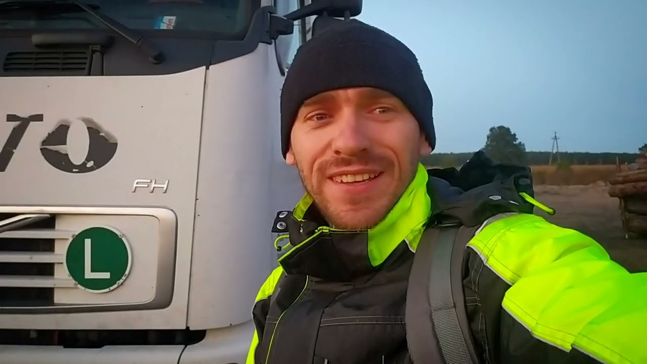 Труп на дороге. Осень в Польше. Опять ремонт. Замена трака. Поляки дали лисапед.