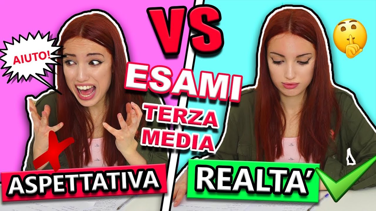 ESAMI di TERZA MEDIA Aspettativa VS Realtà
