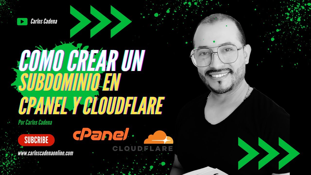 Crear un Subdominio en CPANEL + Cloudflare