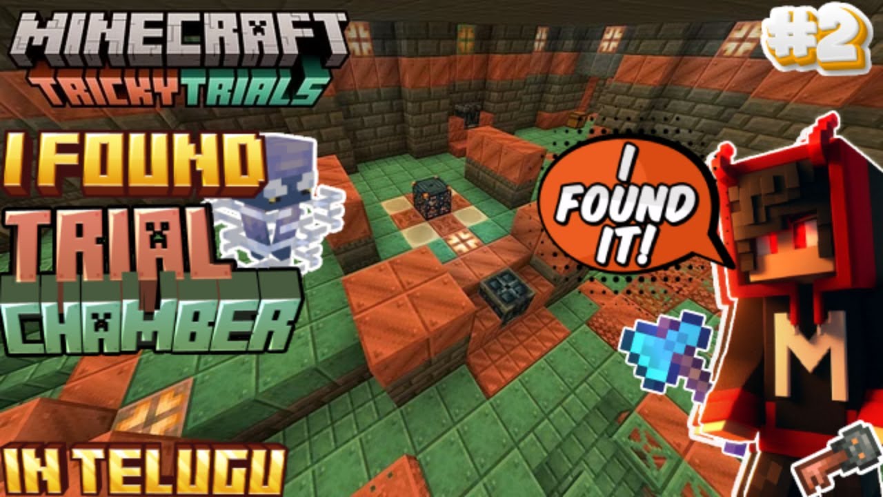 I Found Trial Chamber In 1.21 series| In Telugu| #viral #trending #minecraftsurvivalseriesintelugu