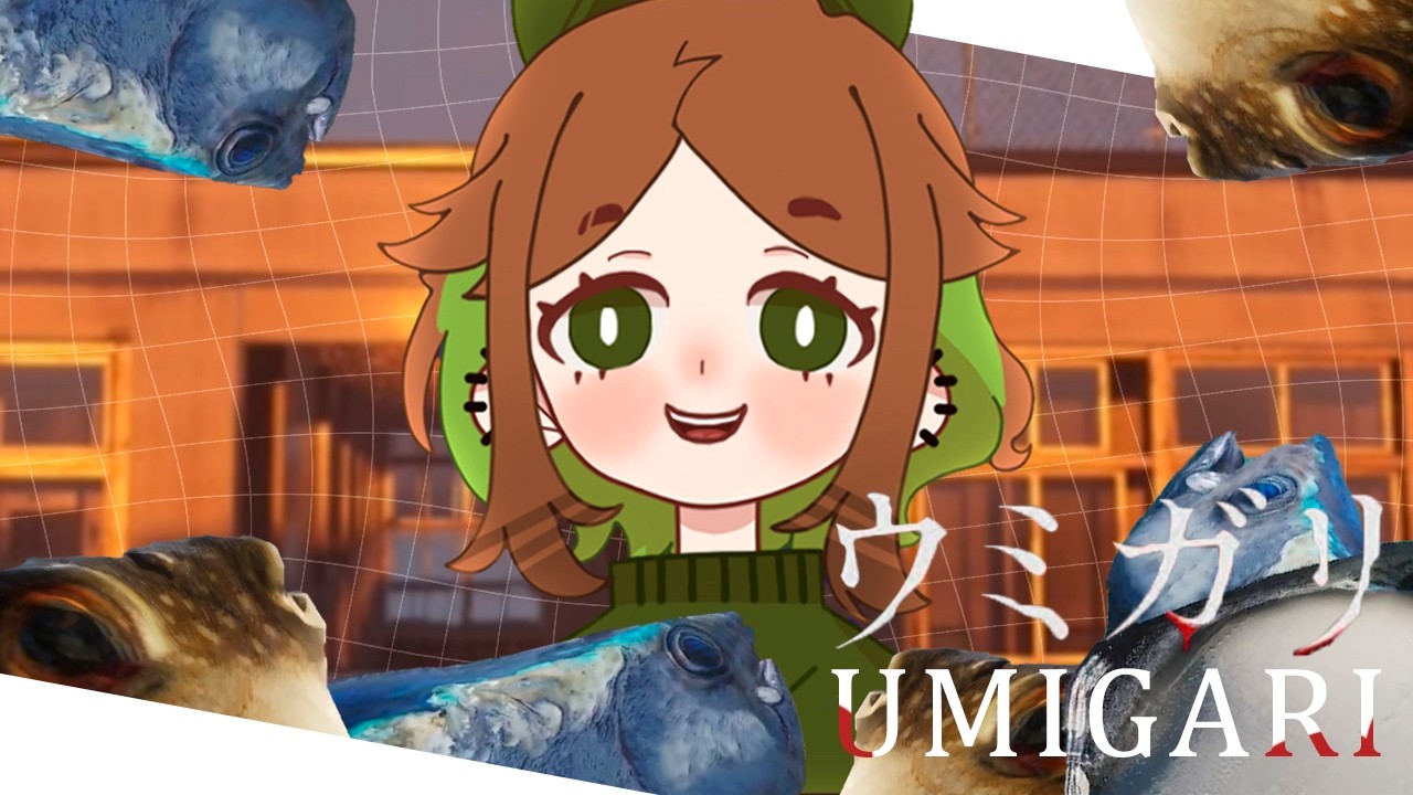 ПЛЫЛА ПО МОРЮ ОДНА РЫБА-ЧЕЛОВЕК | UMIGARI | ウミガリ | Chilla's Art
