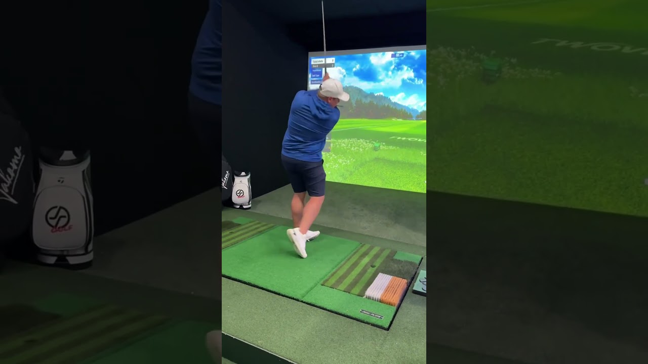 James Robinson's Practice Session with Golfzon Two Vision! Part 1