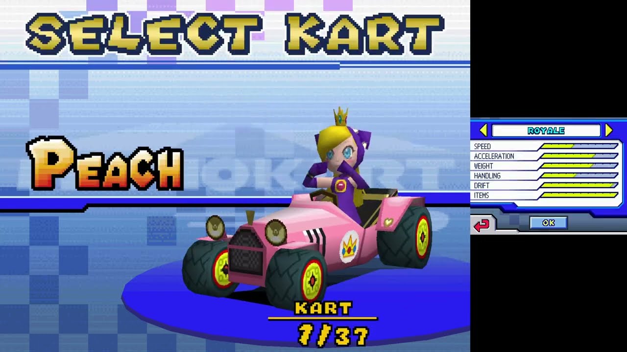 Mario Kart DS (CTGP Nitro - Custom Tracks) #14 150cc Coin Cup with Peach