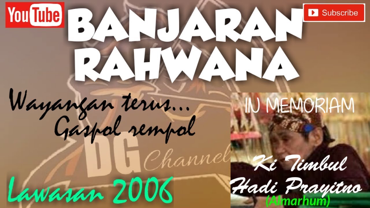 BANJARAN RAHWANA @Ki Timbul HS (Alm)