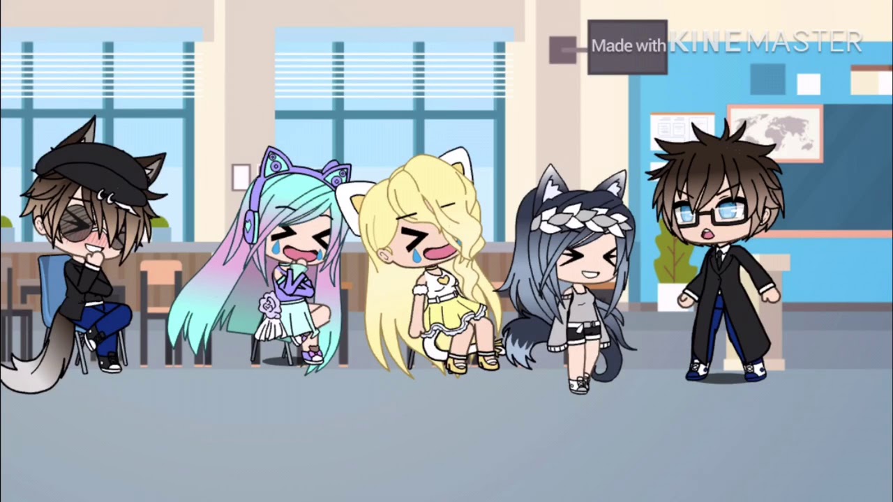 Cheery in science class~Gacha life