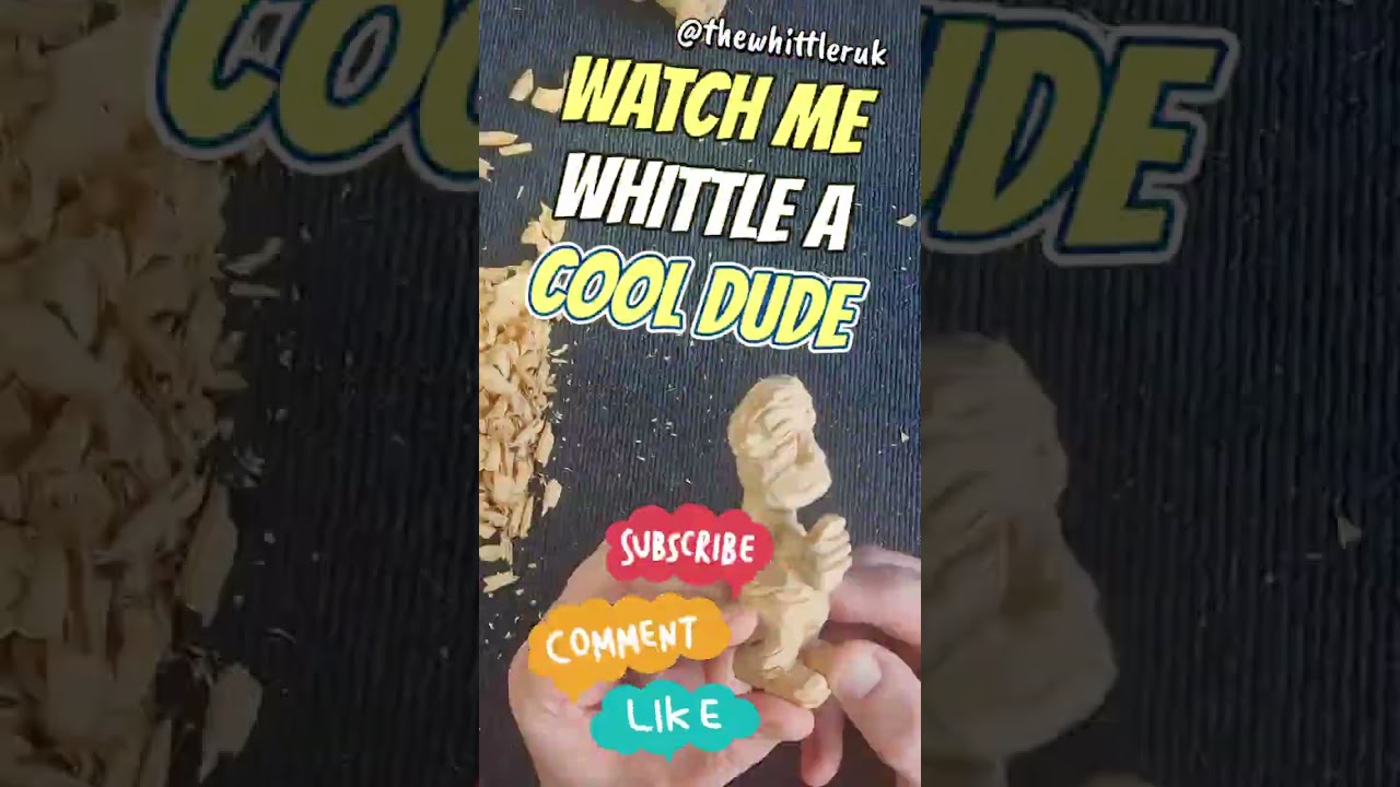 Посмотрите, как этот крутой чувак вырезает фигурки из дерева #шорты #резьба #столярноедело