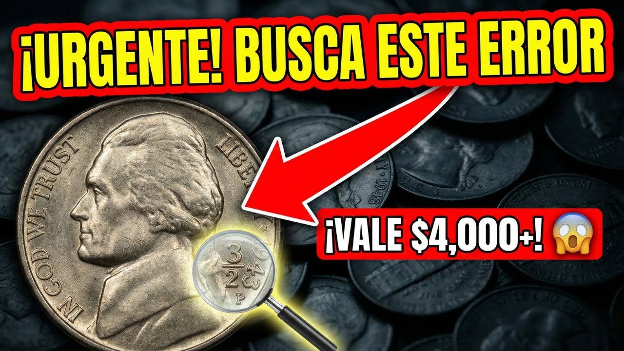 ¡NO LOS GASTES! Estos 5 Centavos de Guerra valen más de $20,000 Dólares 😱
