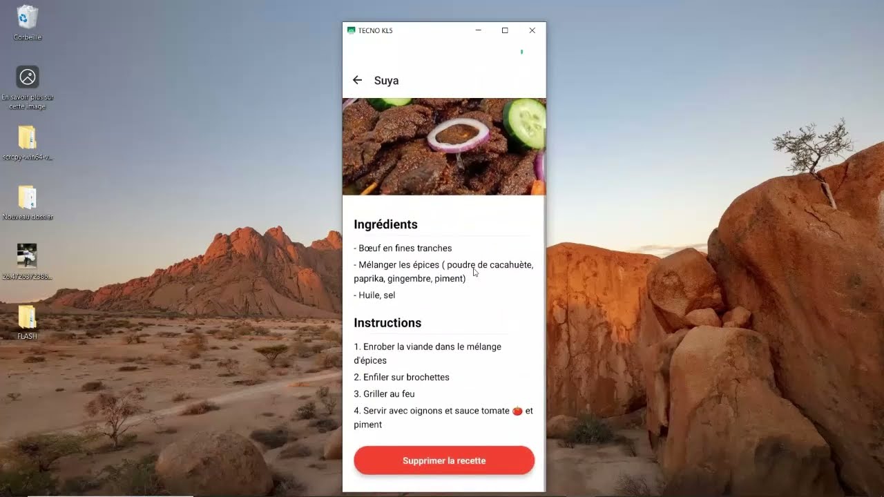 Créer une App de Recettes de cuisines avec React Native(expo) & SQLite   Tutoriel Complet 2025