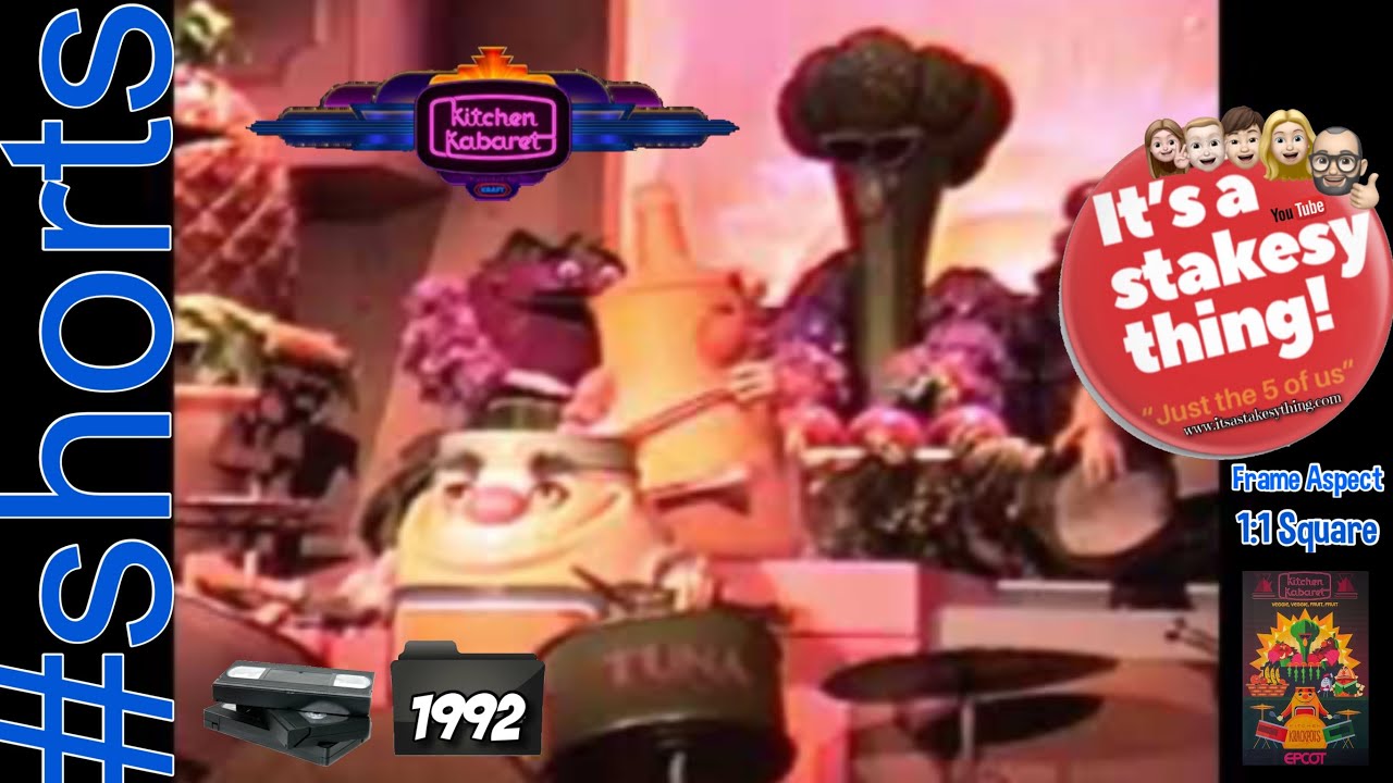 Kitchen Kabaret Finale | Bonnie Appetite + Cast | 1992 Video Footage | Pt12 | #shorts