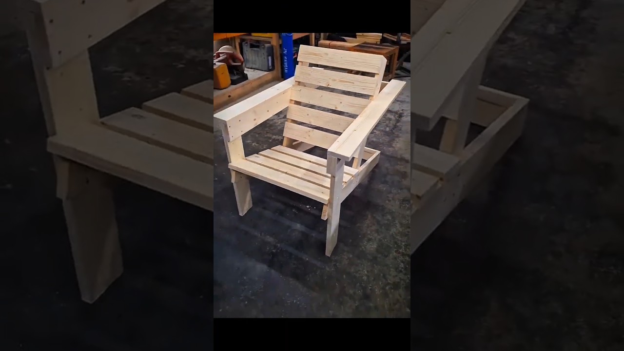 😲Pagar&iacute;as 120 d&oacute;lares por esta silla o har&iacute;as la tuya por 40? 💸🪵