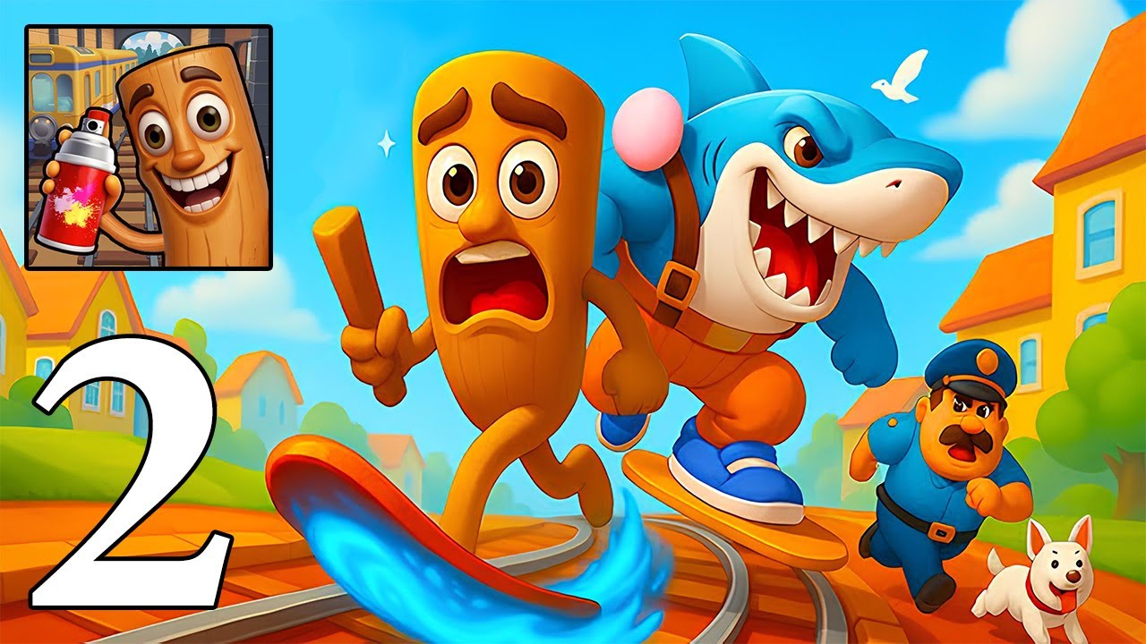 Brainrot Runner: Subway Rush | Прохождение игры, часть 2 | (Android, iOS)