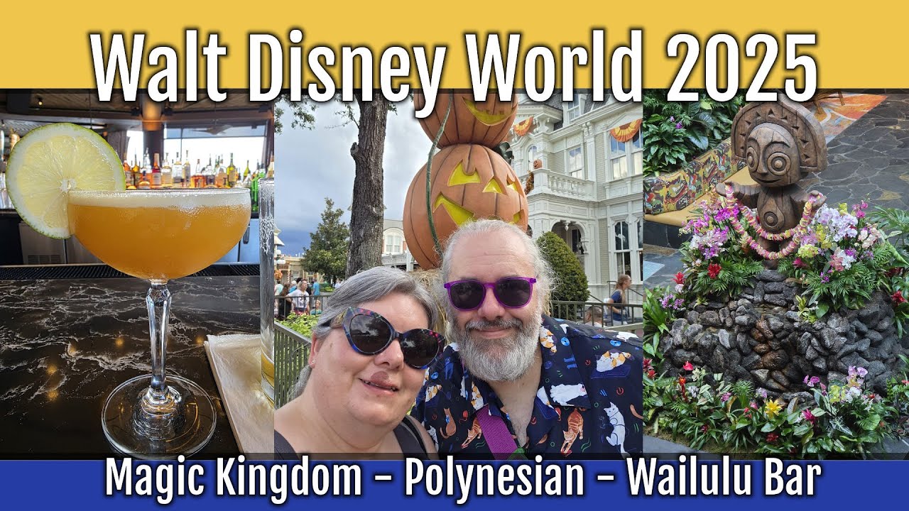Волшебное королевство, полинезийский, бар Wailulu — Walt Disney World 2025 — день 13
