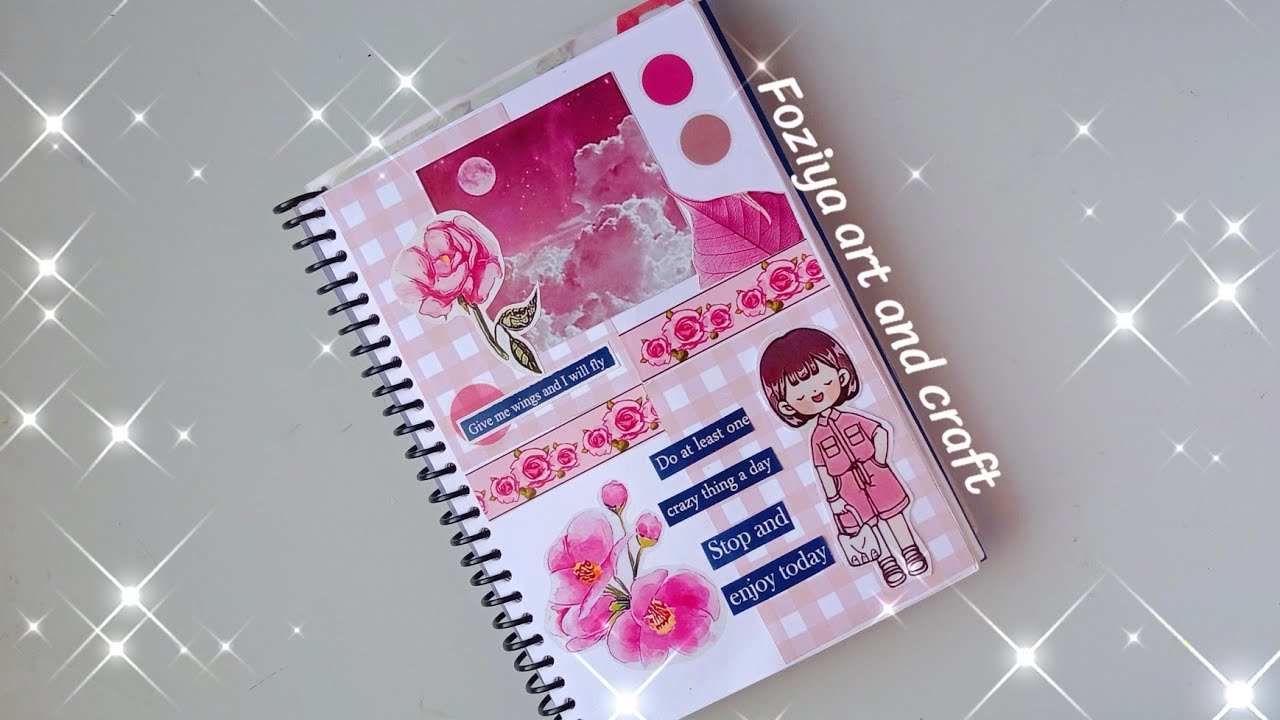 Cute pink kawaii journal 💖 