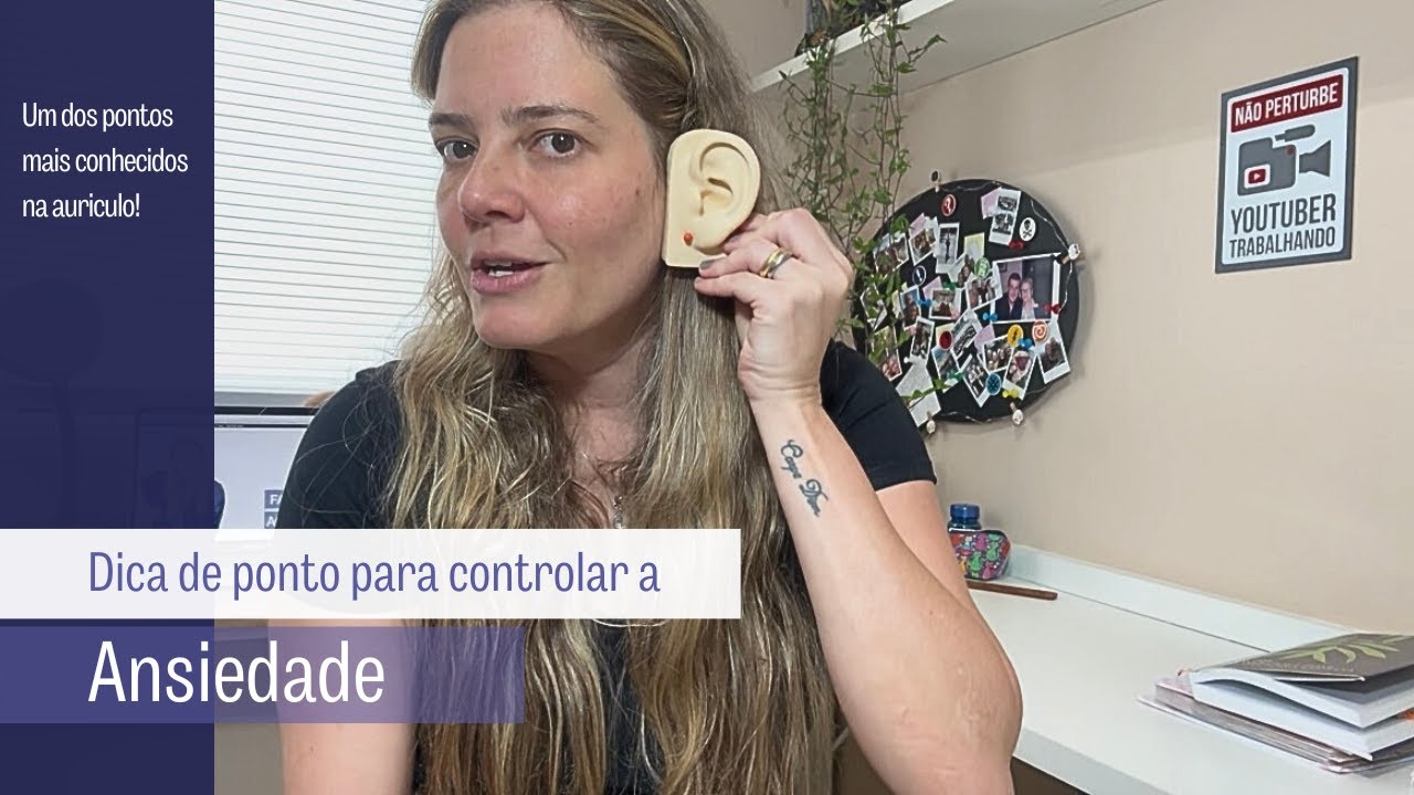 Dica de ponto para controlar a Ansiedade