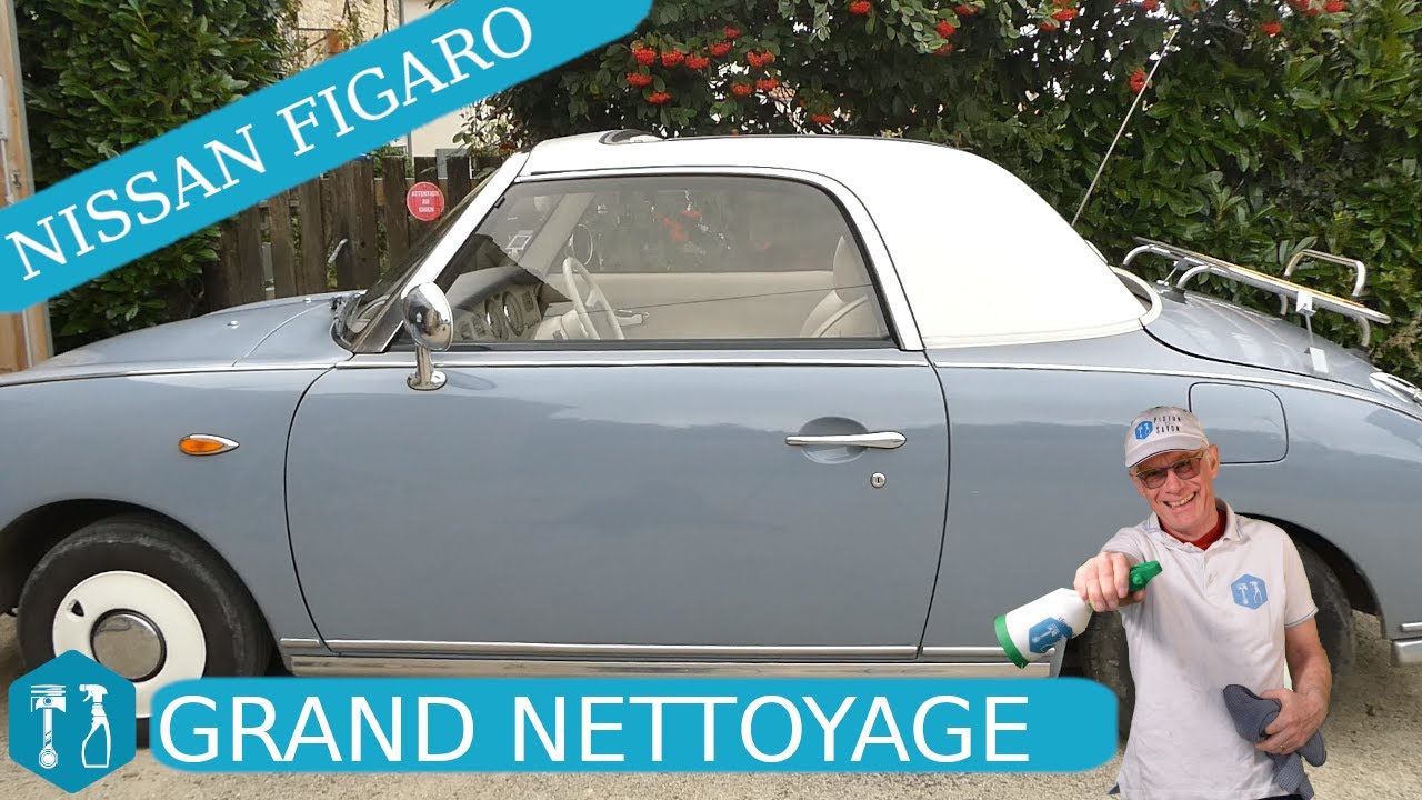 Nettoyage d'une voiture exceptionnelle