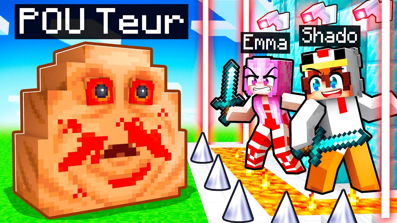 POU le Tueur VS Maison Ultra Sécurisée de Minecraft !