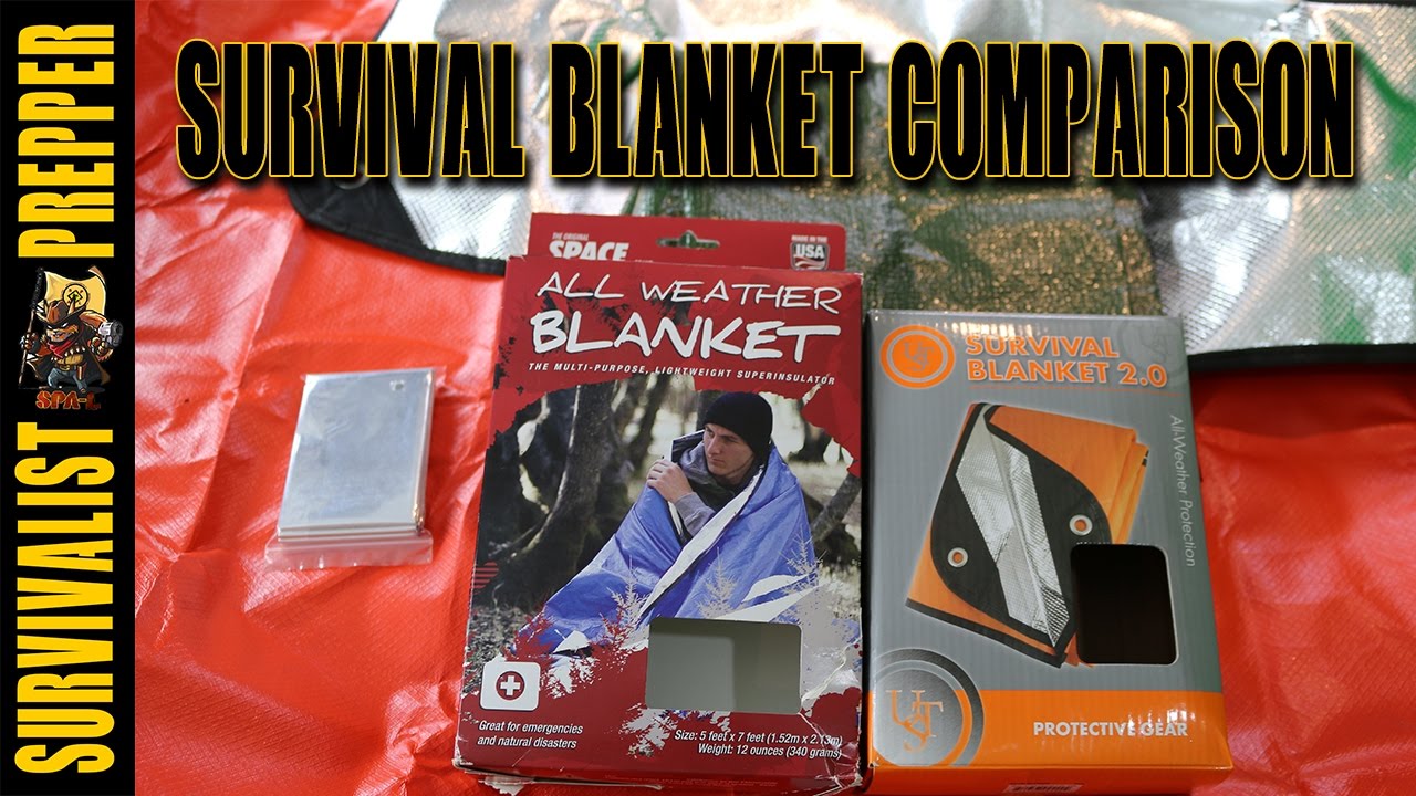 Survival Blanket Comparison and Uses For Preppers