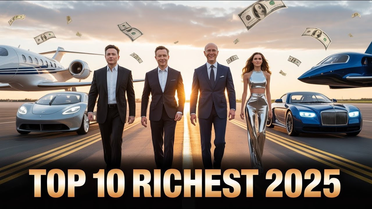 Top 10 Richest People in the World in 2025 | Updated Forbes List